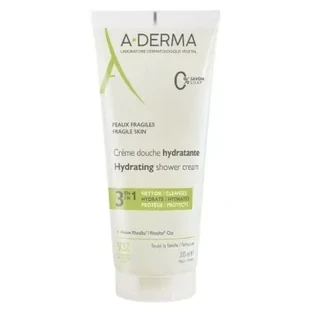 A-DERMA Увлажняющий крем-гель для душа 3 в 1, 200 мл