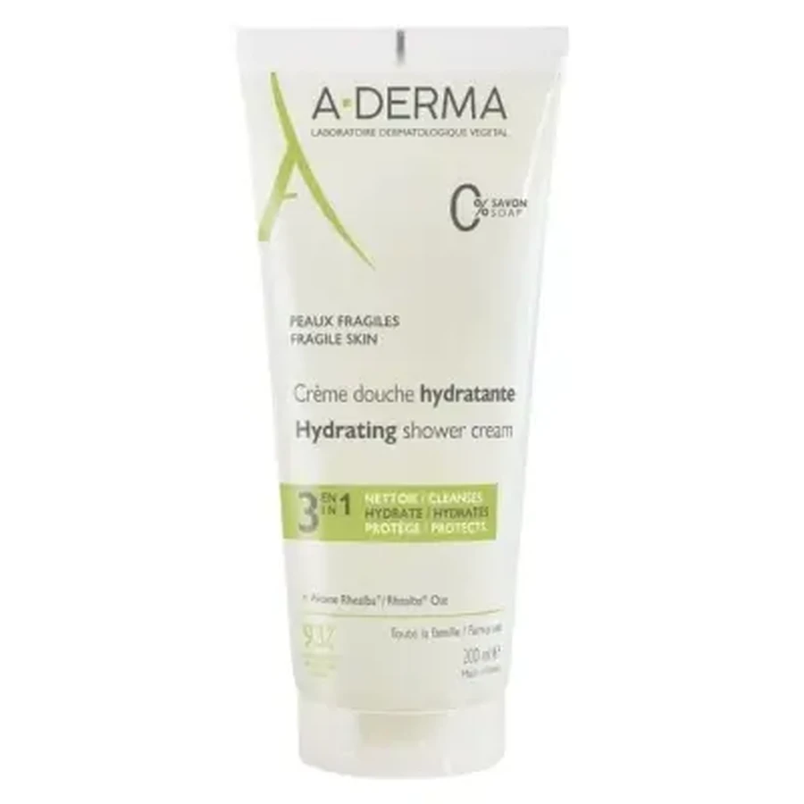 A-DERMA Увлажняющий крем-гель для душа 3 в 1, 200 мл: цены и характеристики