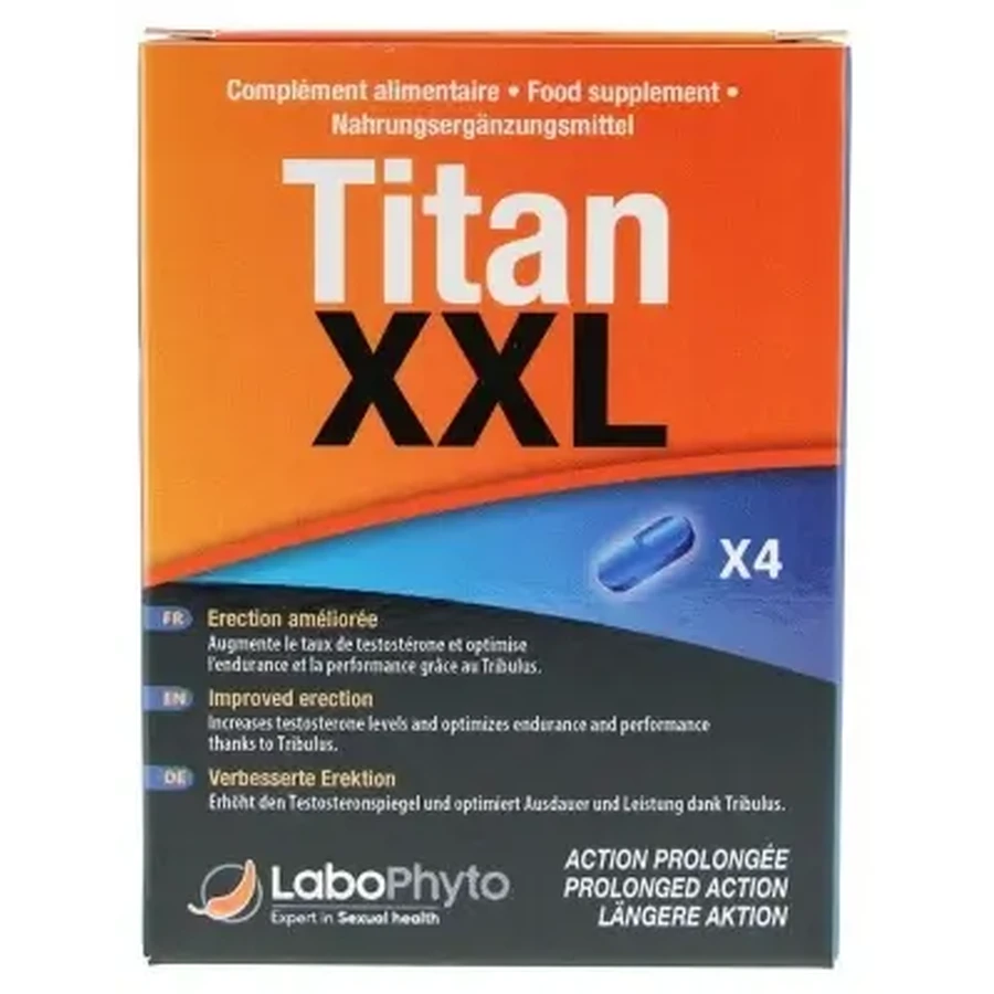 Labophyto Titan XXL, 4 таблетки: цены и характеристики