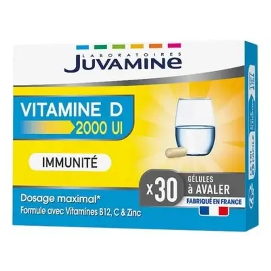 Juvamine Витамин D, 30 капсул: цены и характеристики