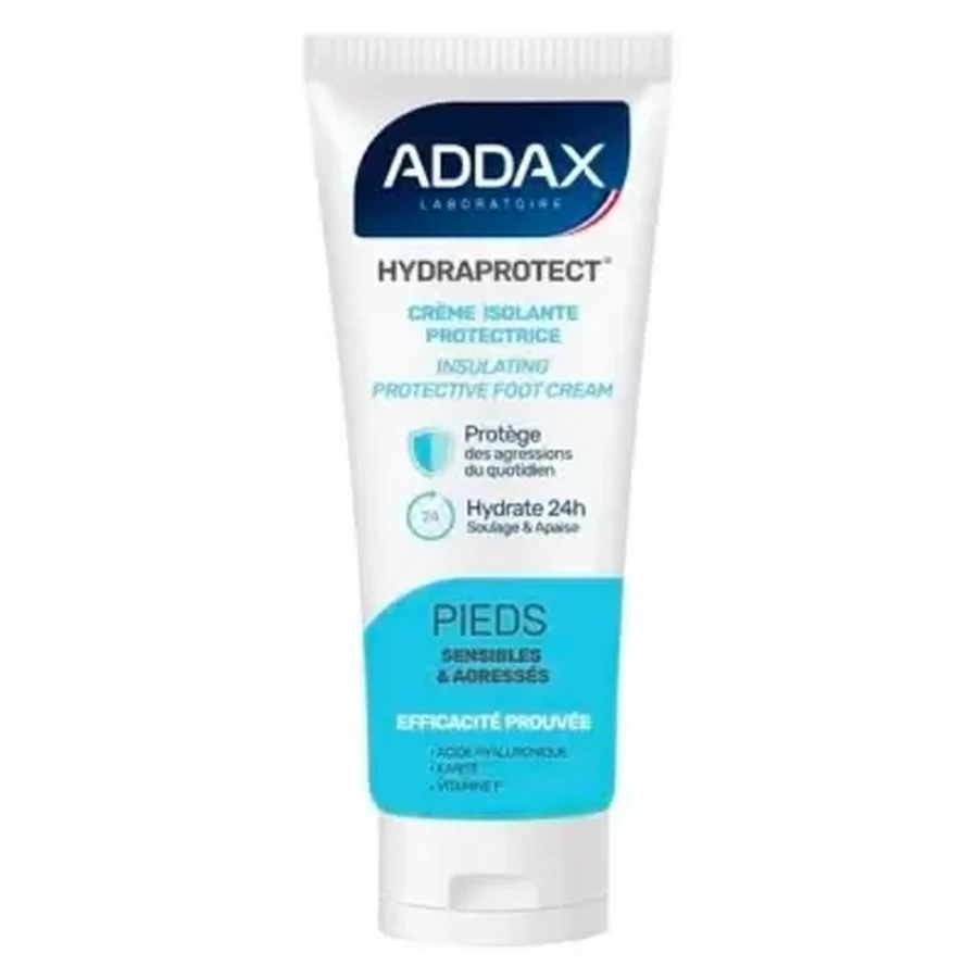 Addax Hydraprotect Захисний ізолюючий крем для чутливих і пошкоджених стоп, 100 мл: ціни та характеристики