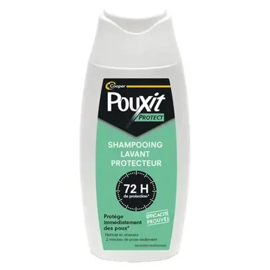 Pouxit Protect — захисний очищувальний шампунь із 72-годинним захистом, 200 мл: ціни та характеристики
