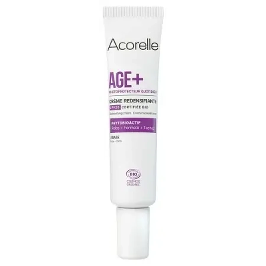 Acorelle Age+ Органический крем для восстановления упругости кожи с многоуровневой защитой SPF 20, 40 мл: цены и характеристики