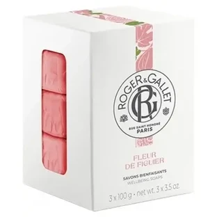 Roger & Gallet Fleur de Figuier, 3 успокаивающих мыла по 100 г каждое