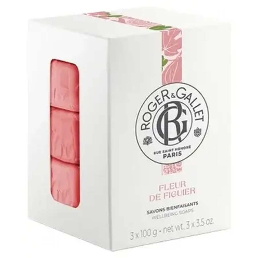 Roger & Gallet Fleur de Figuier, 3 успокаивающих мыла по 100 г каждое: цены и характеристики
