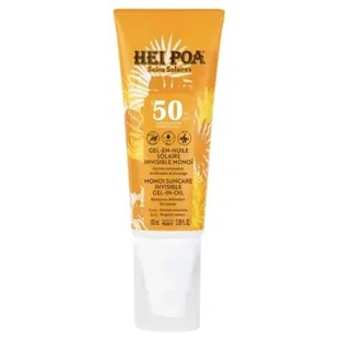 Hei Poa Незаметный солнцезащитный крем «Гель-в-масле» SPF 50, 100 мл