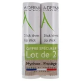 Бальзам для губ A-DERMA, упаковка з 2 штук (по 4 г кожна)