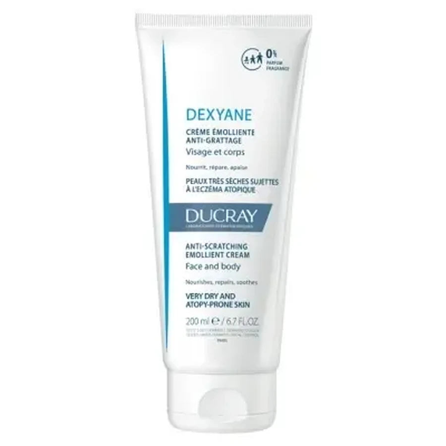 Ducray Dexyane Смягчающий крем против зуда, 200 мл: цены и характеристики
