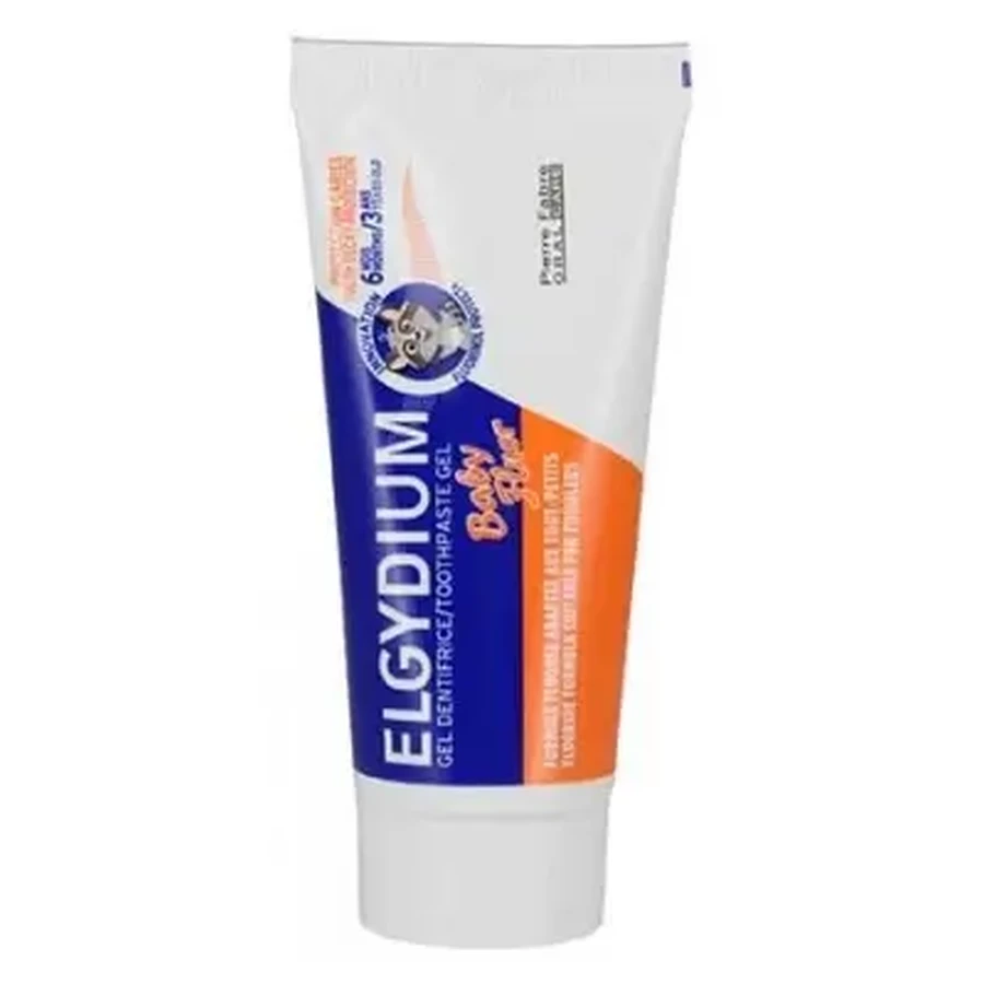 Elgydium Baby Fluor Gel — детская зубная паста, для детей от 6 месяцев до 3 лет, 30 мл: цены и характеристики