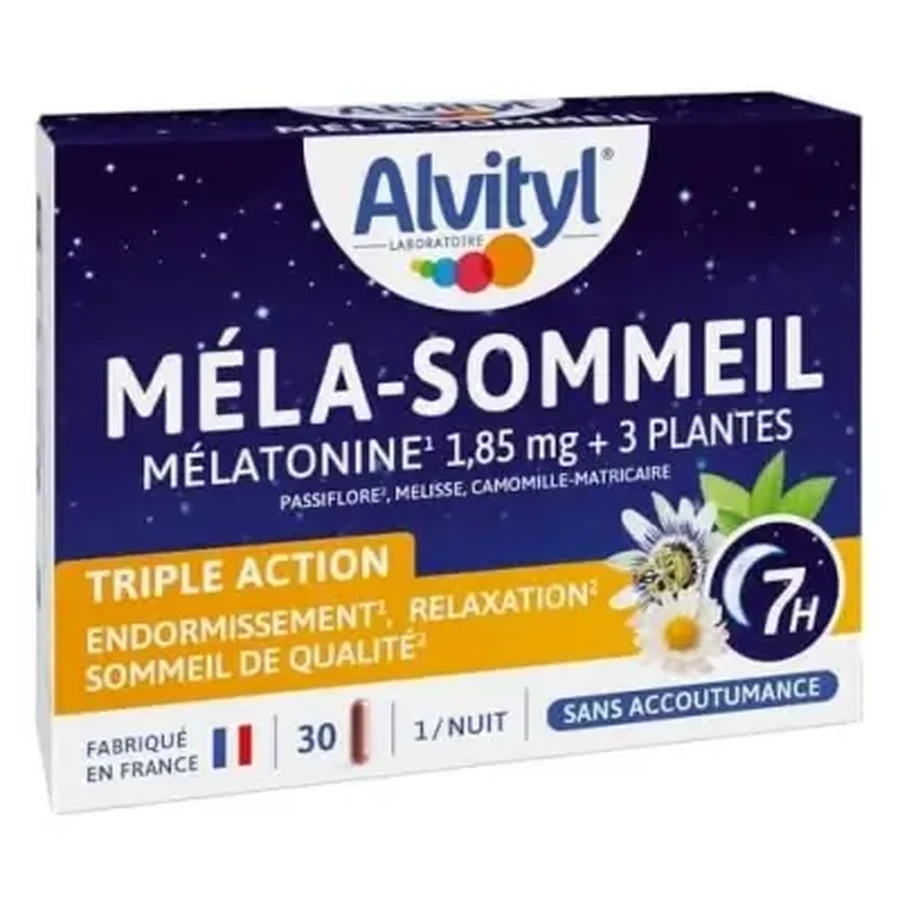 Alvityl Méla-Sommeil Night, 30 капсул: цены и характеристики