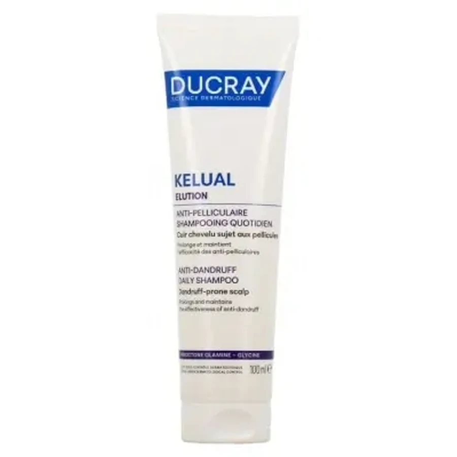 Ducray Elution Kelual Шампунь против перхоти для ежедневного использования, 100 мл: цены и характеристики