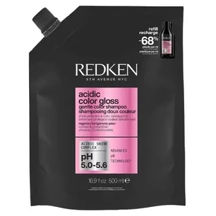 Redken Acidic Color Gloss — нежный шампунь для окрашенных волос — Запасная насадка, 500 мл