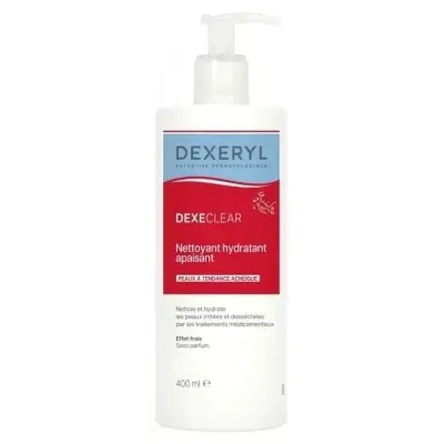 Dexeryl Dexeclear Успокаивающее и увлажняющее очищающее средство, 400 мл: цены и характеристики