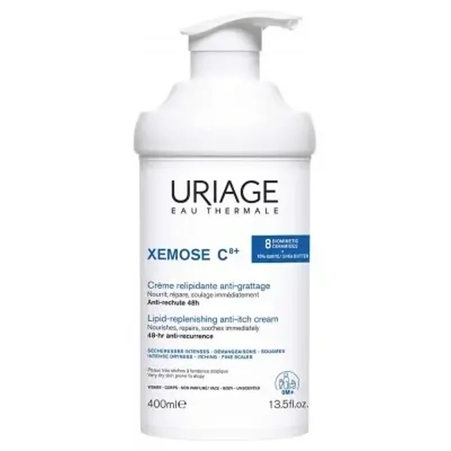 Uriage Xémose C8+ Успокаивающий и восстанавливающий липидный баланс крем, 400 мл: цены и характеристики