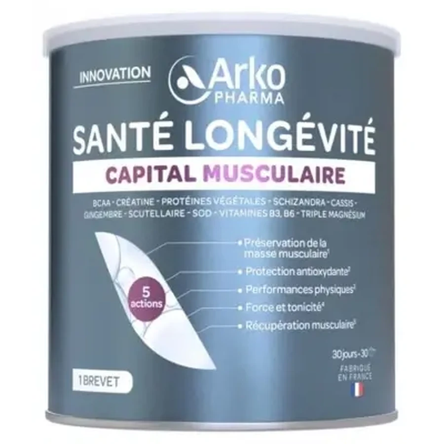 Arkopharma Health & Longevity Мышечная масса 285 г: цены и характеристики