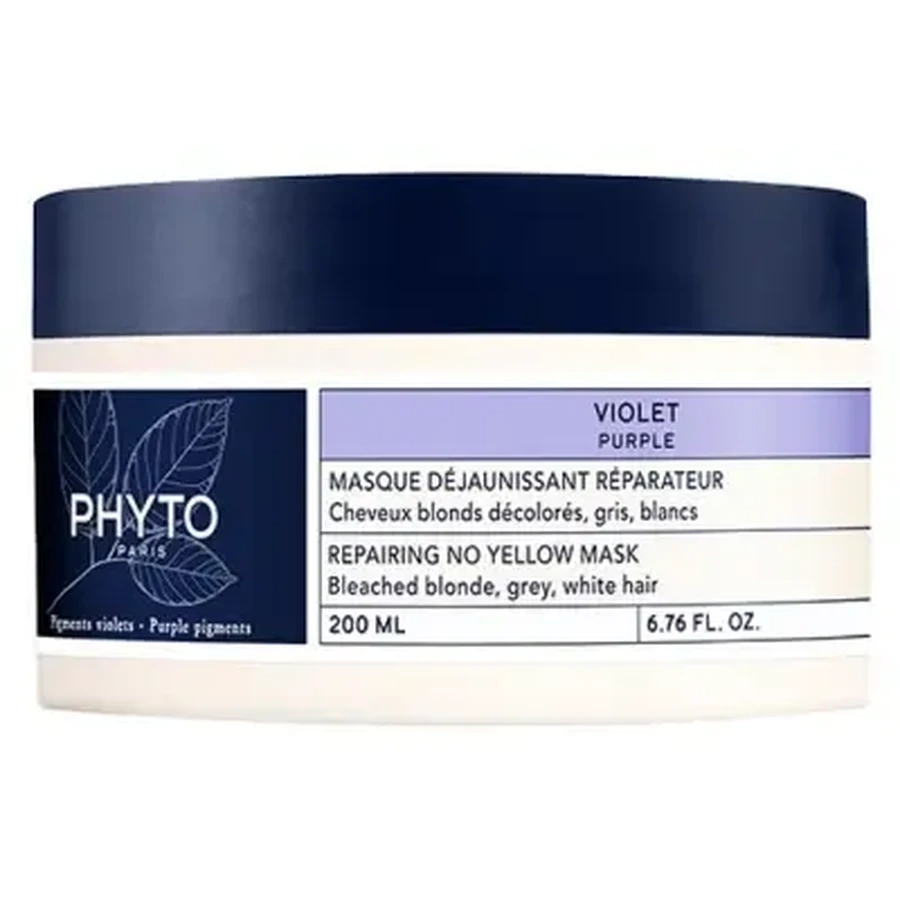 Восстанавливающая маска против пожелтения Phyto Violet, 200 мл: цены и характеристики