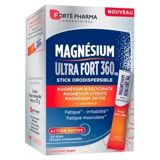 Forté Pharma Магний Ultra-Strength 360 мг, 30 таблеток для рассасывания во рту