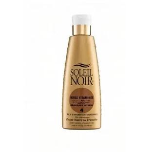Soleil Noir Інтенсивне масло для засмаги, збагачене вітамінами, 4 х 150 мл