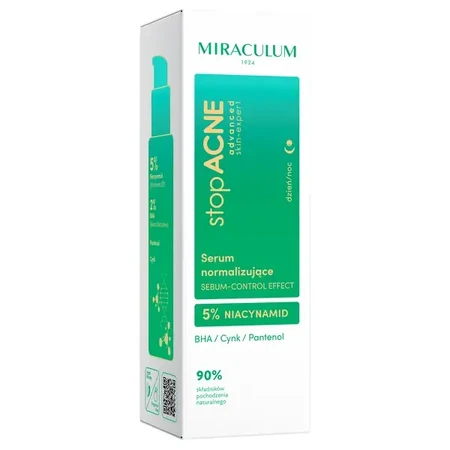 Miraculum stopAcne, нормализующая сыворотка, 30 мл: цены и характеристики