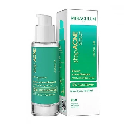 Miraculum stopAcne, нормализующая сыворотка, 30 мл: цены и характеристики