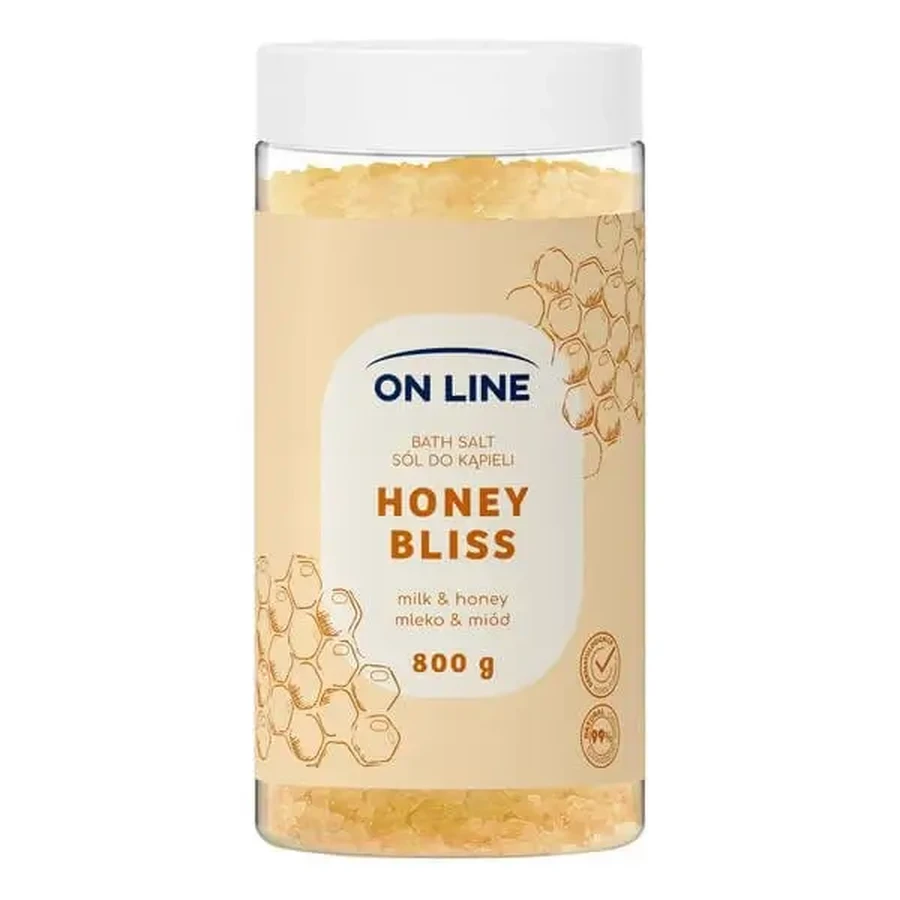 On Line Honey Bliss, сіль для ванни, 800 г: ціни та характеристики