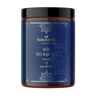 NaturalME Luxury SPA, сіль для ванни, манго та мандарин, 460 г