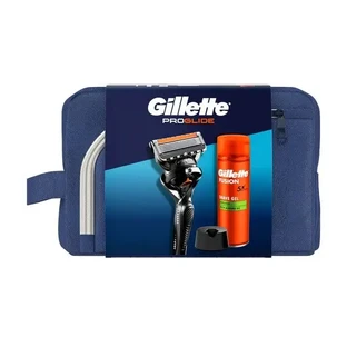 Набір Gillette: бритва Proglide + гель для гоління Fusion, 200 мл + підставка для бритви