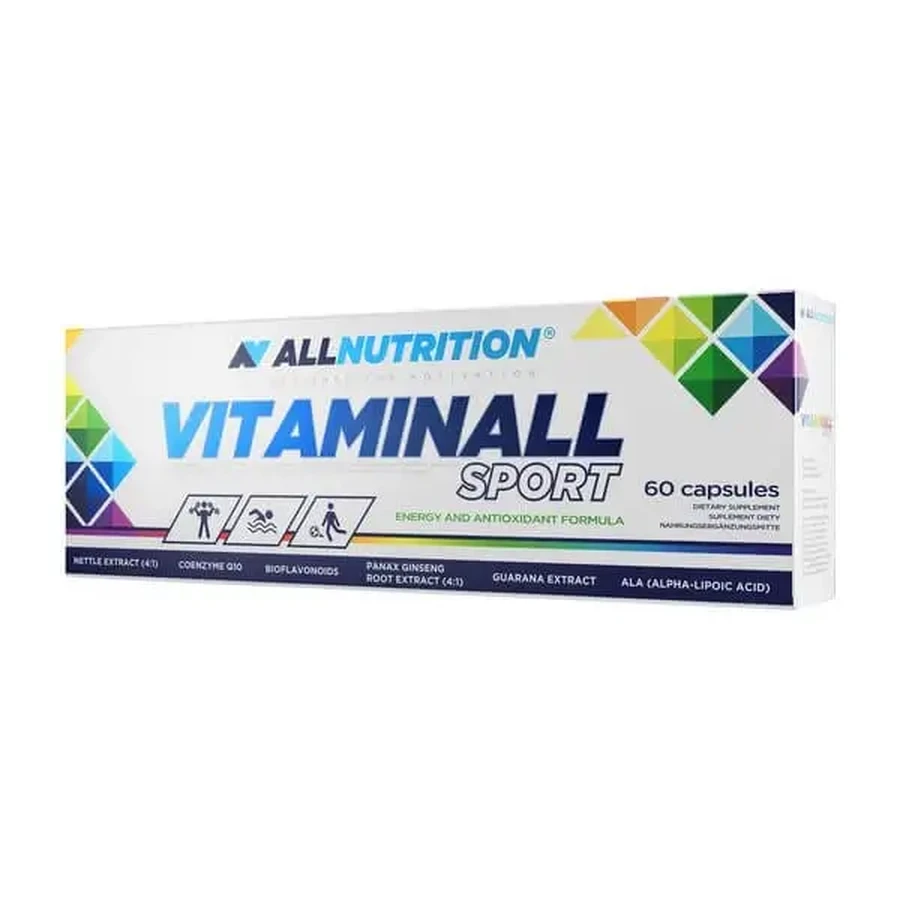 Набор из 2 упаковок Allnutrition Vitaminall Sport, капсулы, 60 шт.: цены и характеристики
