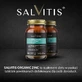 Salvitis Organic Zinc (Органічний цинк), таблетки з оболонкою, 120 шт.