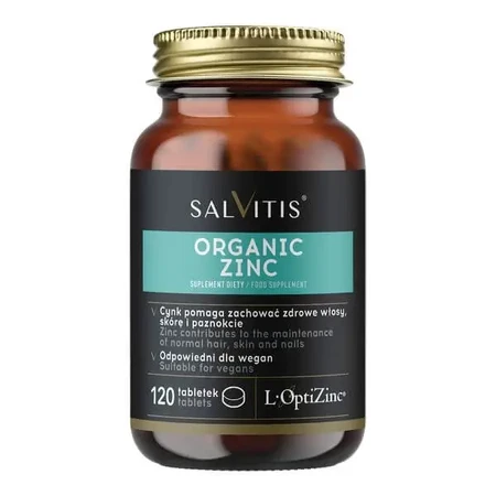 Salvitis Organic Zinc (Органический цинк), таблетки с оболочкой, 120 шт.: цены и характеристики