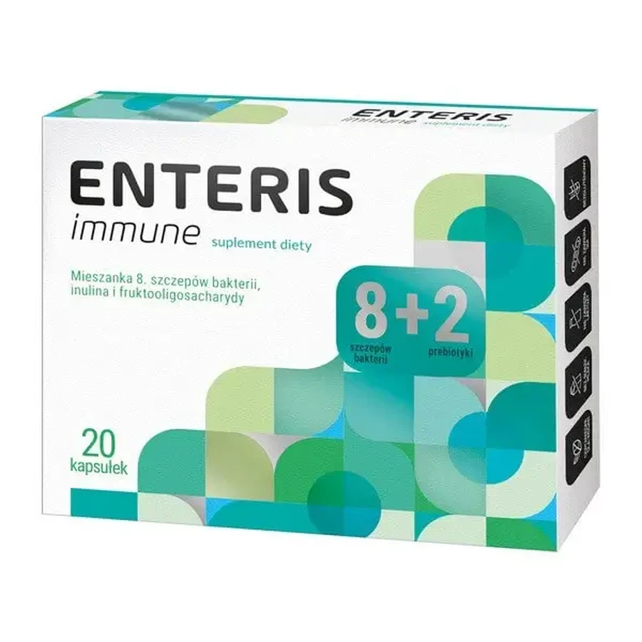 Enteris Immune, капсулы, 20 шт.: цены и характеристики