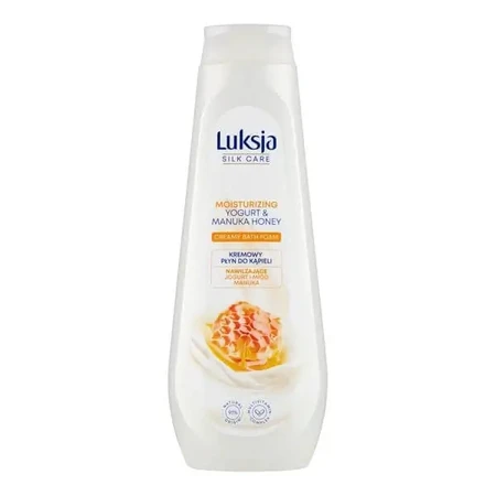 Luksja Silk Care, кремовий засіб для купання, зволожуючий, з йогуртом та медом манука, 900 мл: ціни та характеристики