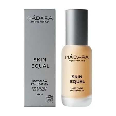 Madara Skin Equal, Soft Glow Foundation SPF15, тональний крем, відтінок Sand 40, 30 мл: ціни та характеристики