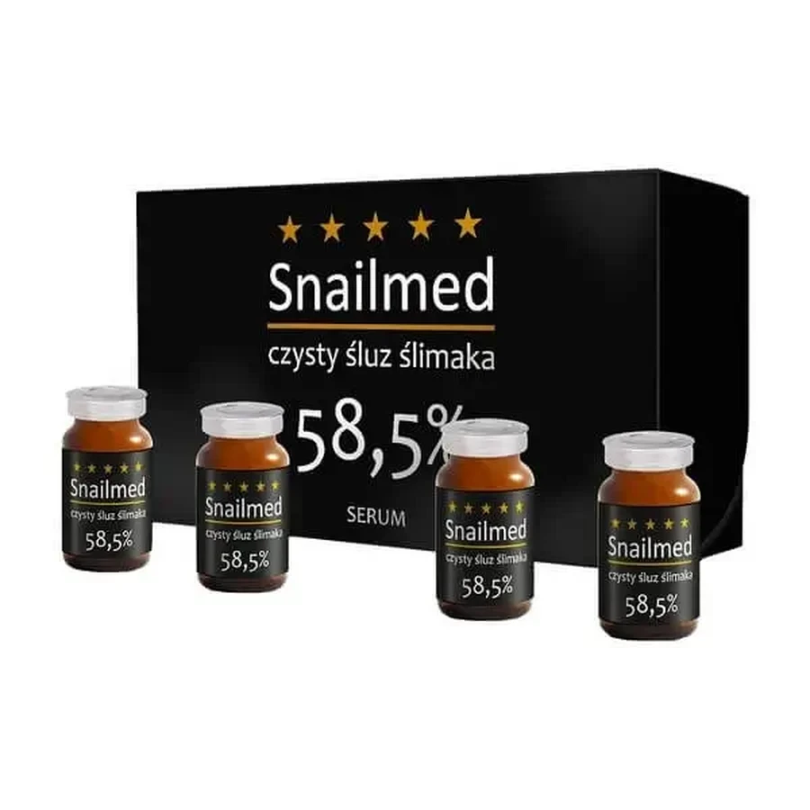 Snailmed, ревитализирующая сыворотка с улитковым слизью, 4 × 8 мл: цены и характеристики