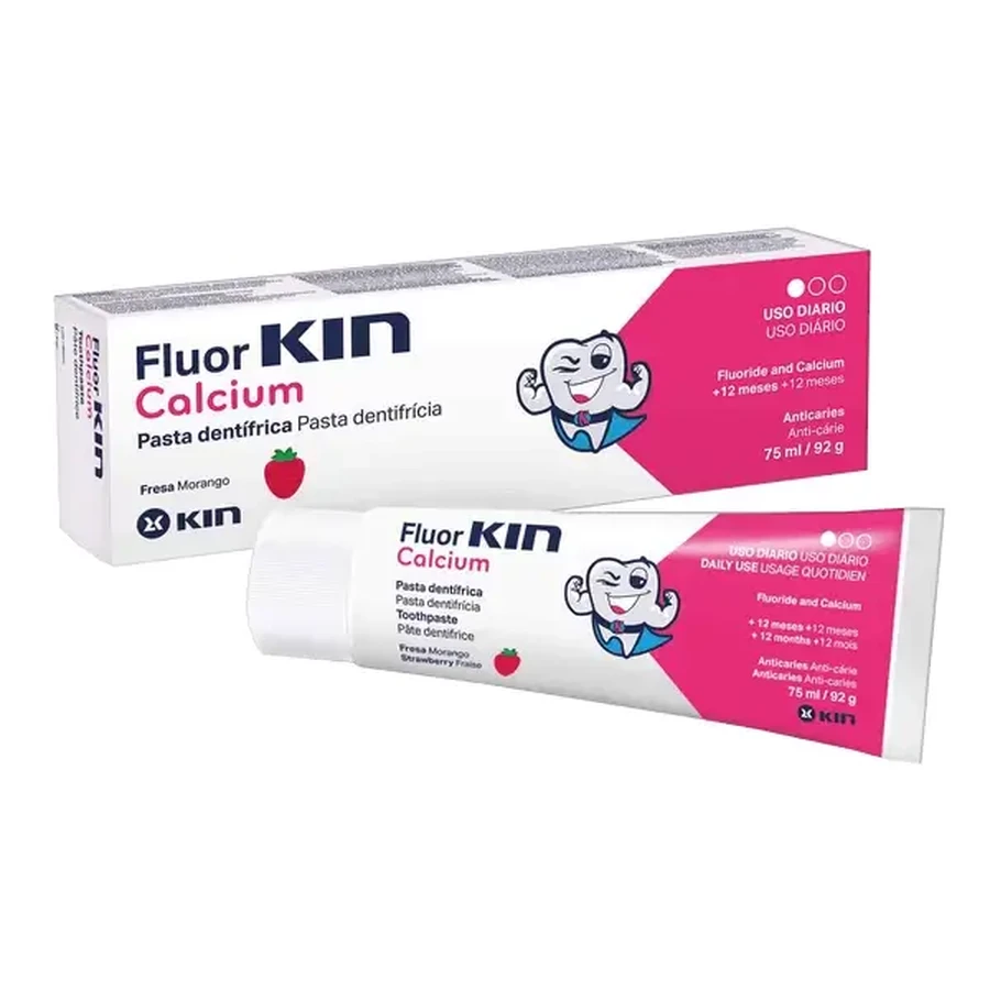 FluorKIN Calcium, детская зубная паста, 75 мл: цены и характеристики