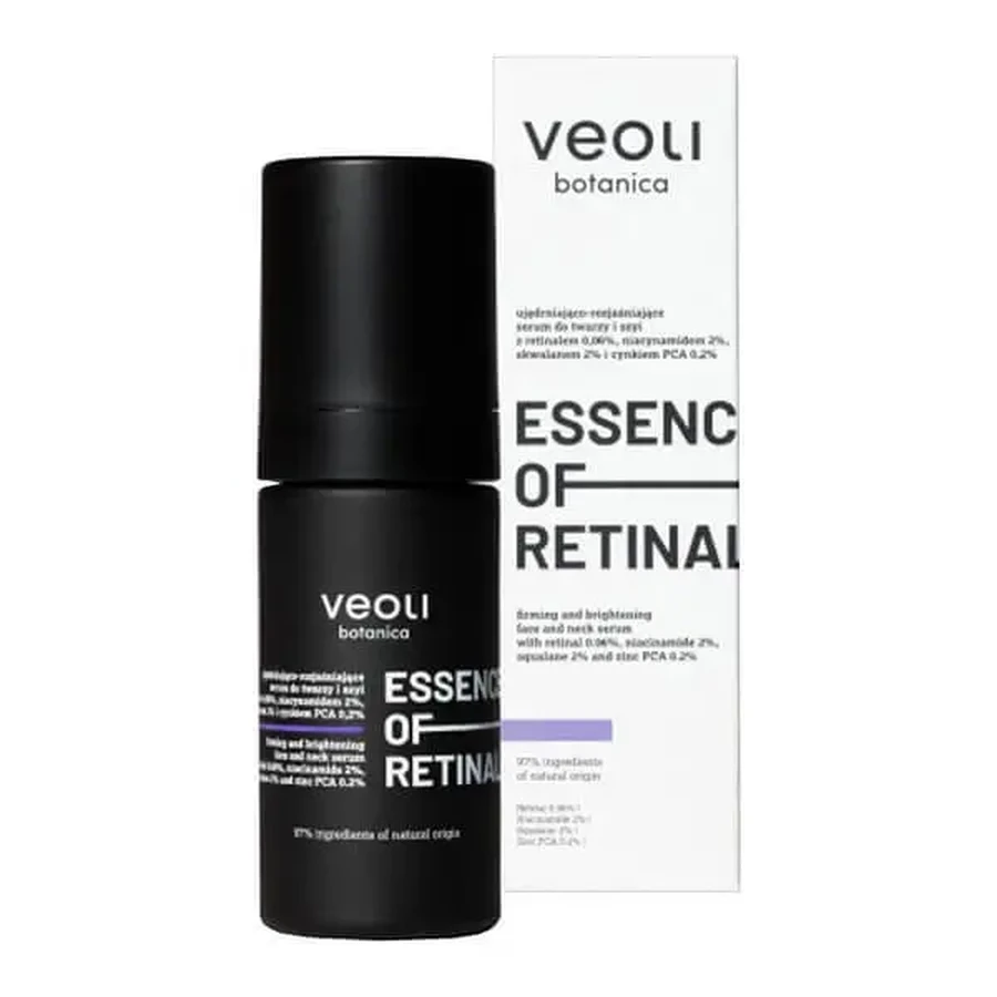 Veoli Botanica Essence Of Retinal, укрепляющая и осветляющая сыворотка, 30 мл: цены и характеристики