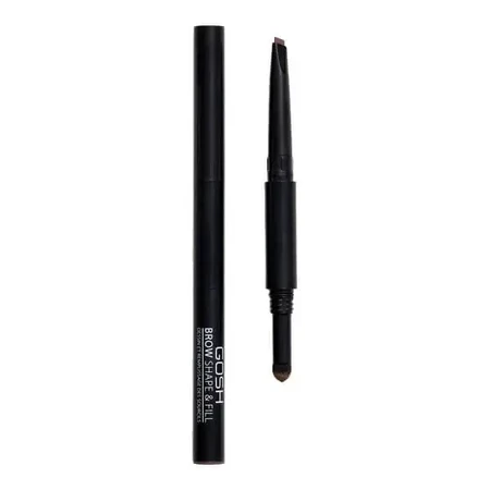 Gosh, Shape &amp; Fill, средство для заполнения бровей 2 в 1, 001 Brown, 0,5 г: цены и характеристики