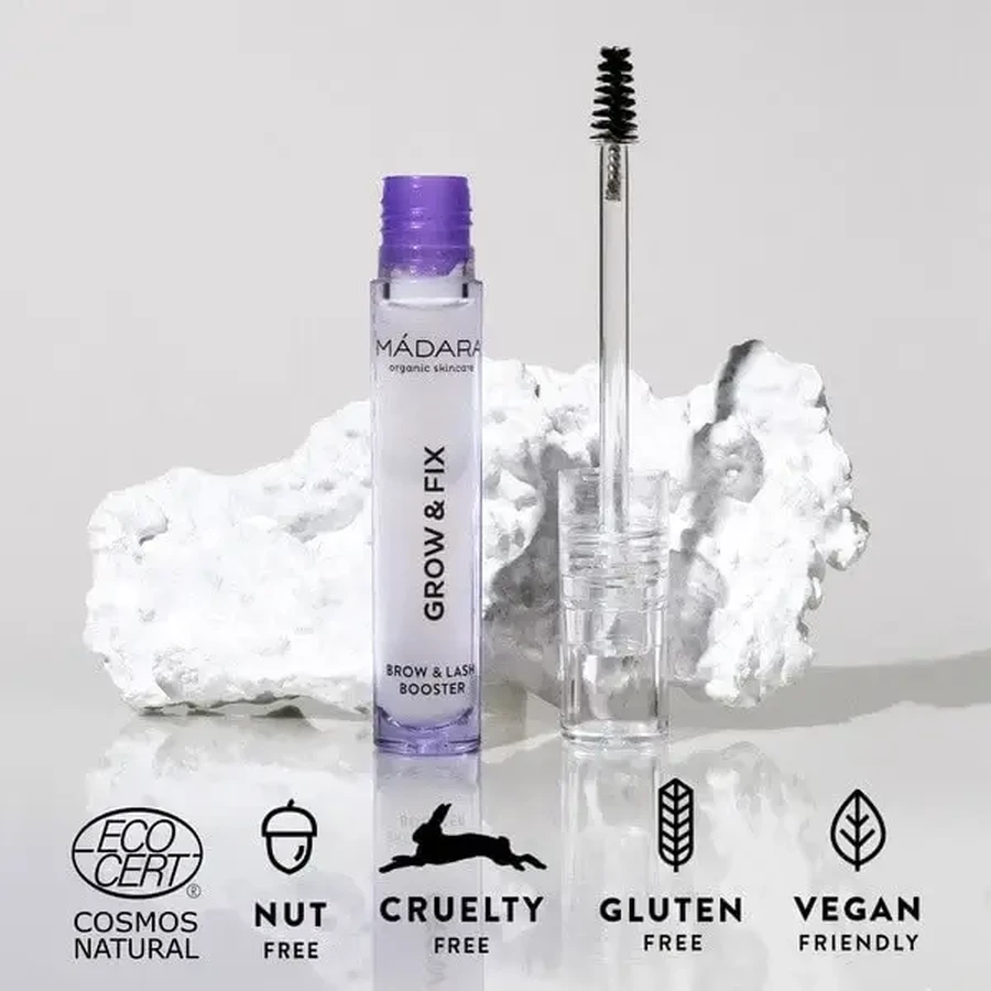 Madara Grow &amp; Fix Brow and Lash Booster, сироватка для брів і вій, 4,25 мл: ціни та характеристики
