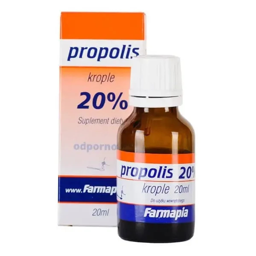 Farmapia Прополис 20 %, капли, 20 мл: цены и характеристики