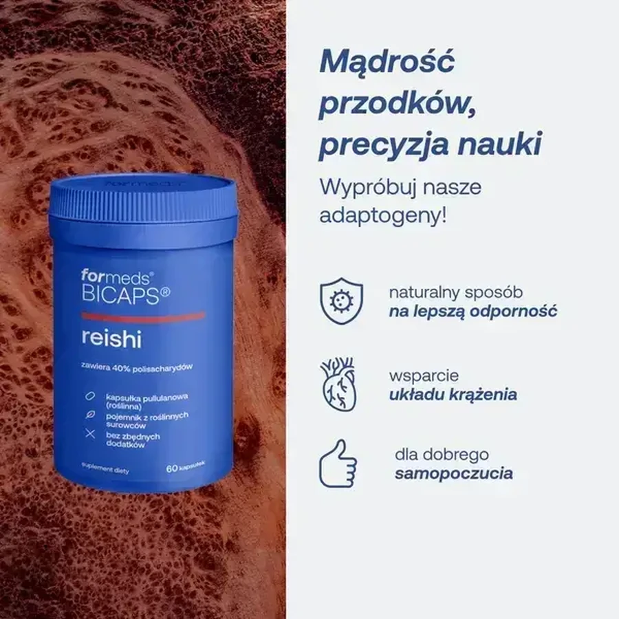 Formeds Bicaps рейші, капсули, 60 шт.: ціни та характеристики