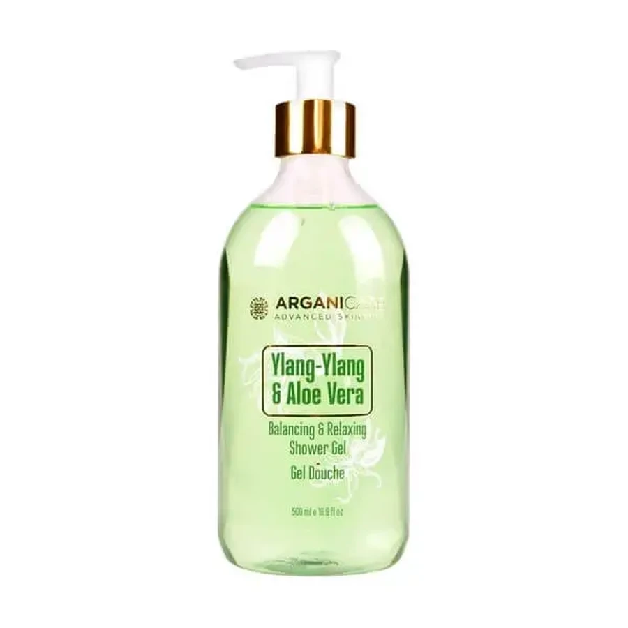 Arganicare shower, гель для душа с алоэ и иланг-илангом, 500 мл: цены и характеристики