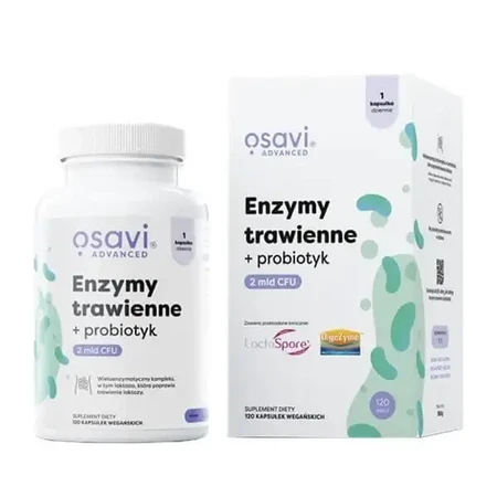 Osavi Пищеварительные ферменты + пробиотик, капсулы, 120 шт.: цены и характеристики