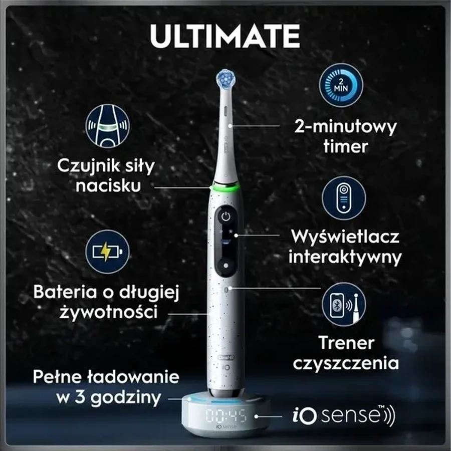 Oral-B iO 9, електрична зубна щітка, Rose Quartz, 1 шт.: ціни та характеристики