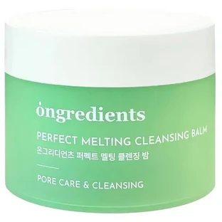 Ongredients, Perfect Melting Cleansing Balm, очищающий бальзам для снятия макияжа с лица, 100 мл