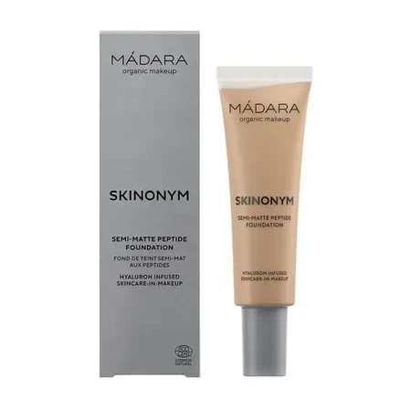 Madara, Skinonym, Полуматовый тональный крем с пептидами, #55 Clay, 30 мл: цены и характеристики
