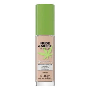 Bell HYPOAllergenic Nude&amp;Moist Make-Up, увлажняюще-питательный тональный крем 04, 30 г