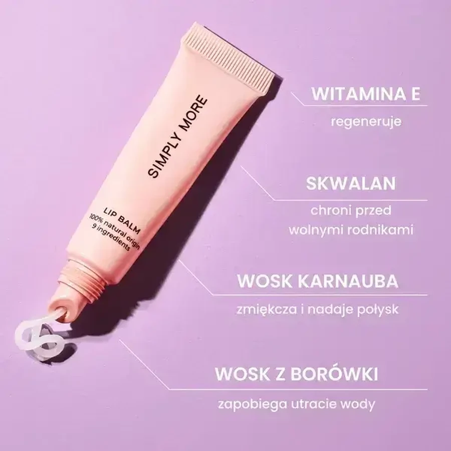 Simply More Lip Balm, бальзам для губ, 15 мл: цены и характеристики
