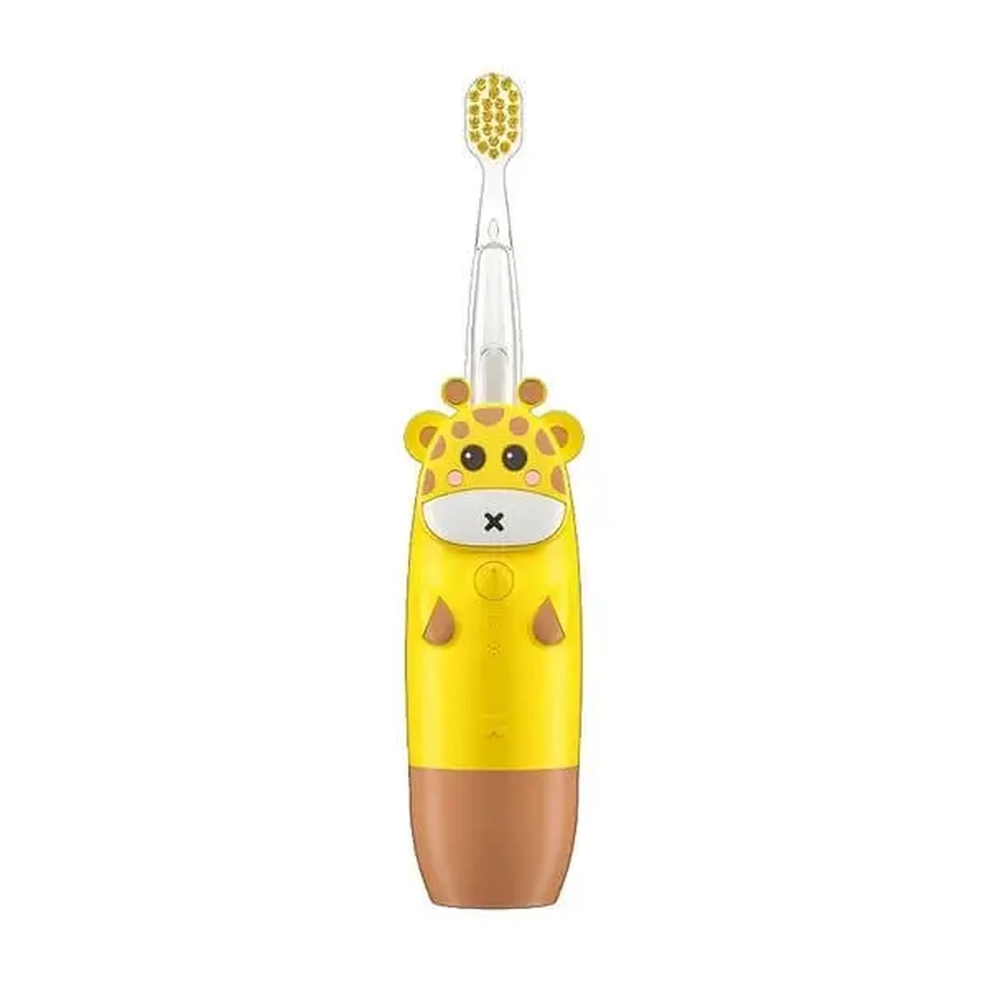 InnoGIO, Ультразвуковая детская зубная щетка GIOgiraffe, жёлтая, GIO-450 YELLOW, 1 шт.: цены и характеристики