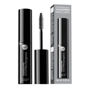 Bell HypoAllergenic, Thickening Mascara, туш, що інтенсивно підкреслює вії, 9 г