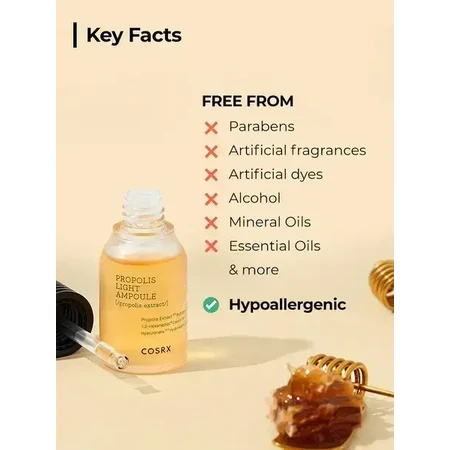 Cosrx Full Fit Propolis Light Ampoule, сироватка для обличчя, 30 мл: ціни та характеристики